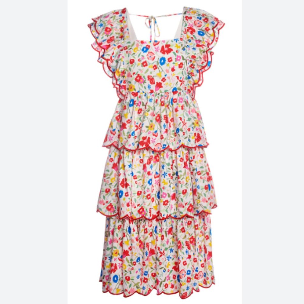 Crosby by Molly Burch Frida Blossom Ruffle Dress - Picture 5 of 5